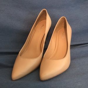 ALDO Nude SHAKIN Heels